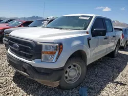 Salvage cars for sale at Magna, UT auction: 2021 Ford F150 Supercrew