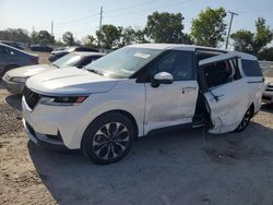 Salvage cars for sale from Copart Riverview, FL: 2022 KIA Carnival EX