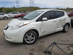 Salvage cars for sale from Copart Littleton, CO: 2013 Nissan Leaf S