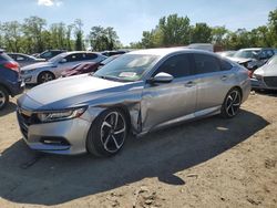 Salvage cars for sale at Baltimore, MD auction: 2018 Honda Accord Sport