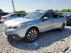 Salvage cars for sale from Copart Wayland, MI: 2015 Subaru Outback 2.5I Limited
