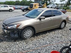 Salvage cars for sale at Byron, GA auction: 2009 Honda Accord LX
