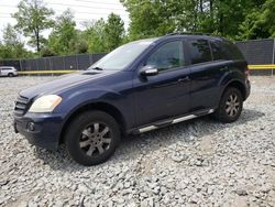 Salvage cars for sale at Waldorf, MD auction: 2006 Mercedes-Benz ML 350