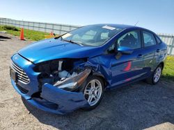 Salvage cars for sale at Mcfarland, WI auction: 2019 Ford Fiesta SE