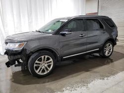 Ford Explorer salvage cars for sale: 2017 Ford Explorer XLT