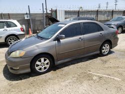 Salvage cars for sale from Copart Los Angeles, CA: 2007 Toyota Corolla CE