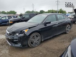 Salvage cars for sale from Copart Columbus, OH: 2016 Honda Accord Sport