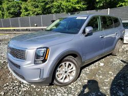 Salvage cars for sale at Waldorf, MD auction: 2021 KIA Telluride LX