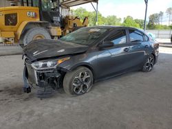 Salvage cars for sale from Copart Cartersville, GA: 2020 KIA Forte FE
