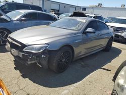 Salvage cars for sale from Copart Vallejo, CA: 2016 BMW 650 I Gran Coupe