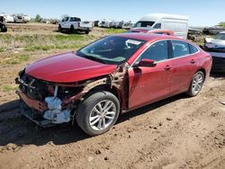 Salvage cars for sale at Rapid City, SD auction: 2016 Chevrolet Malibu LT