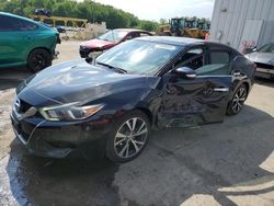 Salvage cars for sale at Windsor, NJ auction: 2017 Nissan Maxima 3.5S