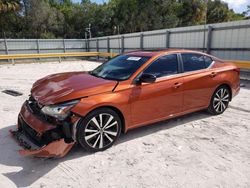 Salvage cars for sale at Fort Pierce, FL auction: 2021 Nissan Altima SR