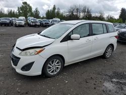 Mazda salvage cars for sale: 2012 Mazda 5