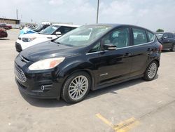 Salvage cars for sale at Grand Prairie, TX auction: 2013 Ford C-MAX SEL