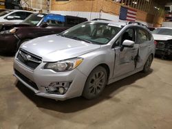 Salvage cars for sale at Anchorage, AK auction: 2015 Subaru Impreza Sport Limited