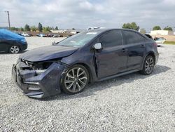 Salvage cars for sale at Mentone, CA auction: 2022 Toyota Corolla SE