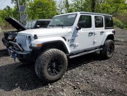 Salvage cars for sale at Marlboro, NY auction: 2019 Jeep Wrangler Unlimited Sahara