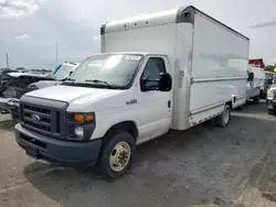Salvage trucks for sale at Cahokia Heights, IL auction: 2017 Ford Econoline E350 Super Duty Cutaway Van