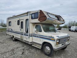Salvage trucks for sale at Appleton, WI auction: 1989 Ford Econoline E350 Cutaway Van