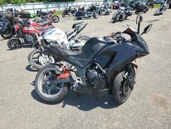 Salvage cars for sale from Copart Pennsburg, PA: 2015 Honda CBR300 R