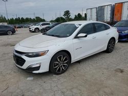 Salvage cars for sale from Copart Bridgeton, MO: 2020 Chevrolet Malibu RS