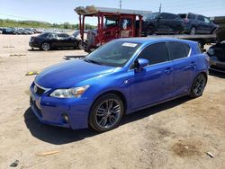 Salvage cars for sale from Copart Colorado Springs, CO: 2012 Lexus CT 200