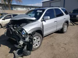 Salvage cars for sale at Albuquerque, NM auction: 2003 Acura MDX Touring