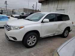 Toyota Highlander salvage cars for sale: 2012 Toyota Highlander Base