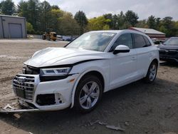 Vehiculos salvage en venta de Copart Mendon, MA: 2019 Audi Q5 Premium Plus