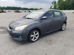 Salvage cars for sale at Dunn, NC auction: 2010 Toyota Corolla Matrix S