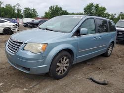 Salvage cars for sale at Baltimore, MD auction: 2009 Chrysler Town & Country Touring