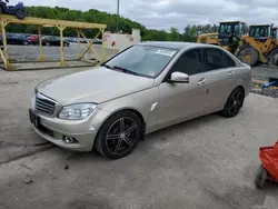Salvage cars for sale at Windsor, NJ auction: 2011 Mercedes-Benz C 300 4matic