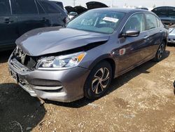 Vehiculos salvage en venta de Copart Elgin, IL: 2017 Honda Accord LX