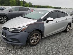 Salvage cars for sale at Fairburn, GA auction: 2017 Chevrolet Cruze LT