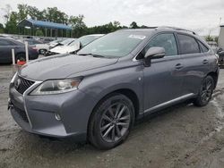 Salvage cars for sale from Copart Spartanburg, SC: 2013 Lexus RX 350 Base