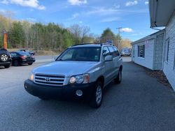 Salvage cars for sale at North Billerica, MA auction: 2002 Toyota Highlander Limited