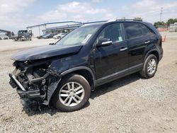 Salvage cars for sale at San Diego, CA auction: 2015 KIA Sorento LX