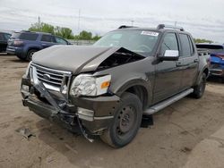 Salvage cars for sale at Woodhaven, MI auction: 2008 Ford Explorer Sport Trac Limited