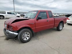 Vehiculos salvage en venta de Copart Wilmer, TX: 2002 Ford Ranger Super Cab