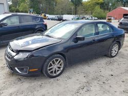 Salvage cars for sale at Mendon, MA auction: 2012 Ford Fusion SEL