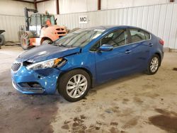 Salvage cars for sale from Copart Lansing, MI: 2015 KIA Forte EX