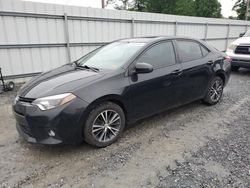 Salvage cars for sale at Gastonia, NC auction: 2016 Toyota Corolla L