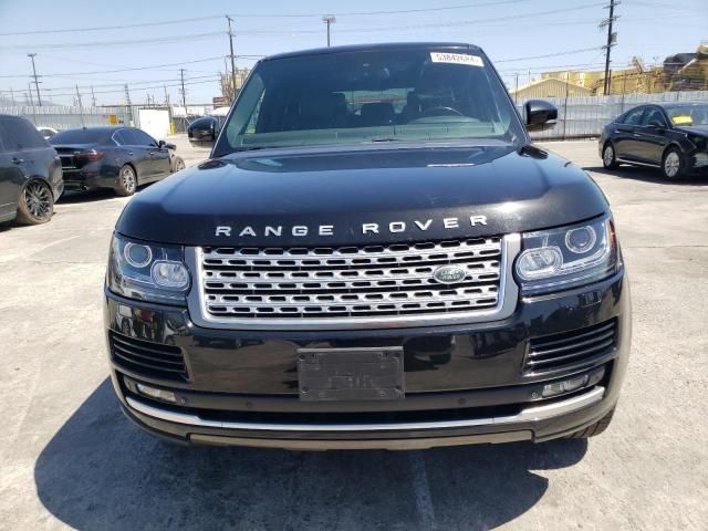 2015 Land Rover Range Rover HSE