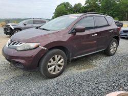 Vehiculos salvage en venta de Copart Concord, NC: 2014 Nissan Murano S