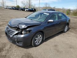 Salvage cars for sale from Copart Montreal Est, QC: 2011 Toyota Camry Base