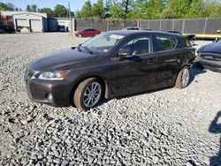 Salvage cars for sale at Waldorf, MD auction: 2012 Lexus CT 200