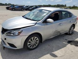 Salvage cars for sale at West Palm Beach, FL auction: 2019 Nissan Sentra S