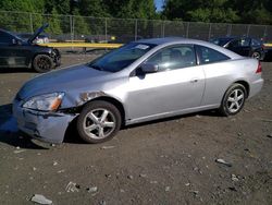 Salvage cars for sale at Waldorf, MD auction: 2005 Honda Accord LX