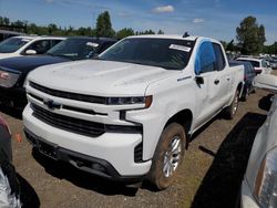 Salvage cars for sale at Woodburn, OR auction: 2021 Chevrolet Silverado K1500 RST